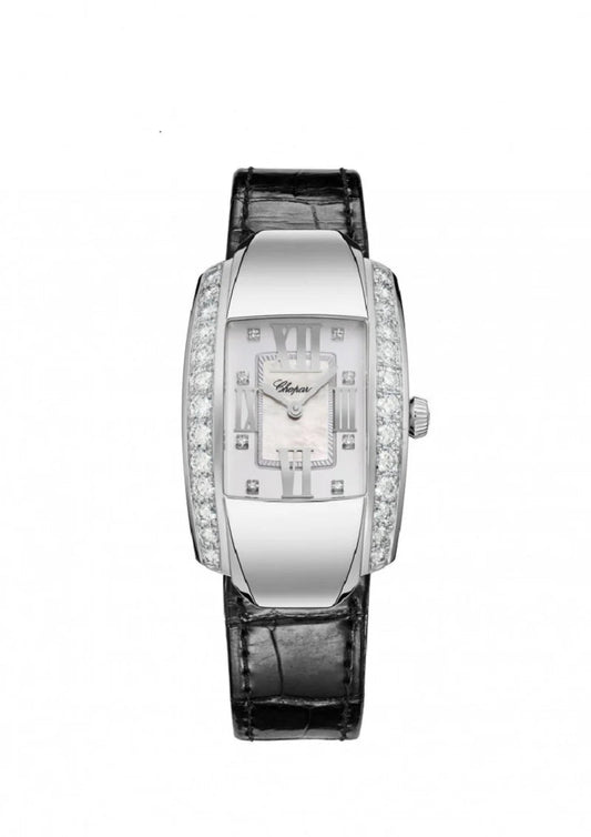 Unworn  La Strada, 18K White Gold and Diamonds, Quartz, 44.8Mm X 26.1Mm, Ref# 419402-1004, Box and Papers