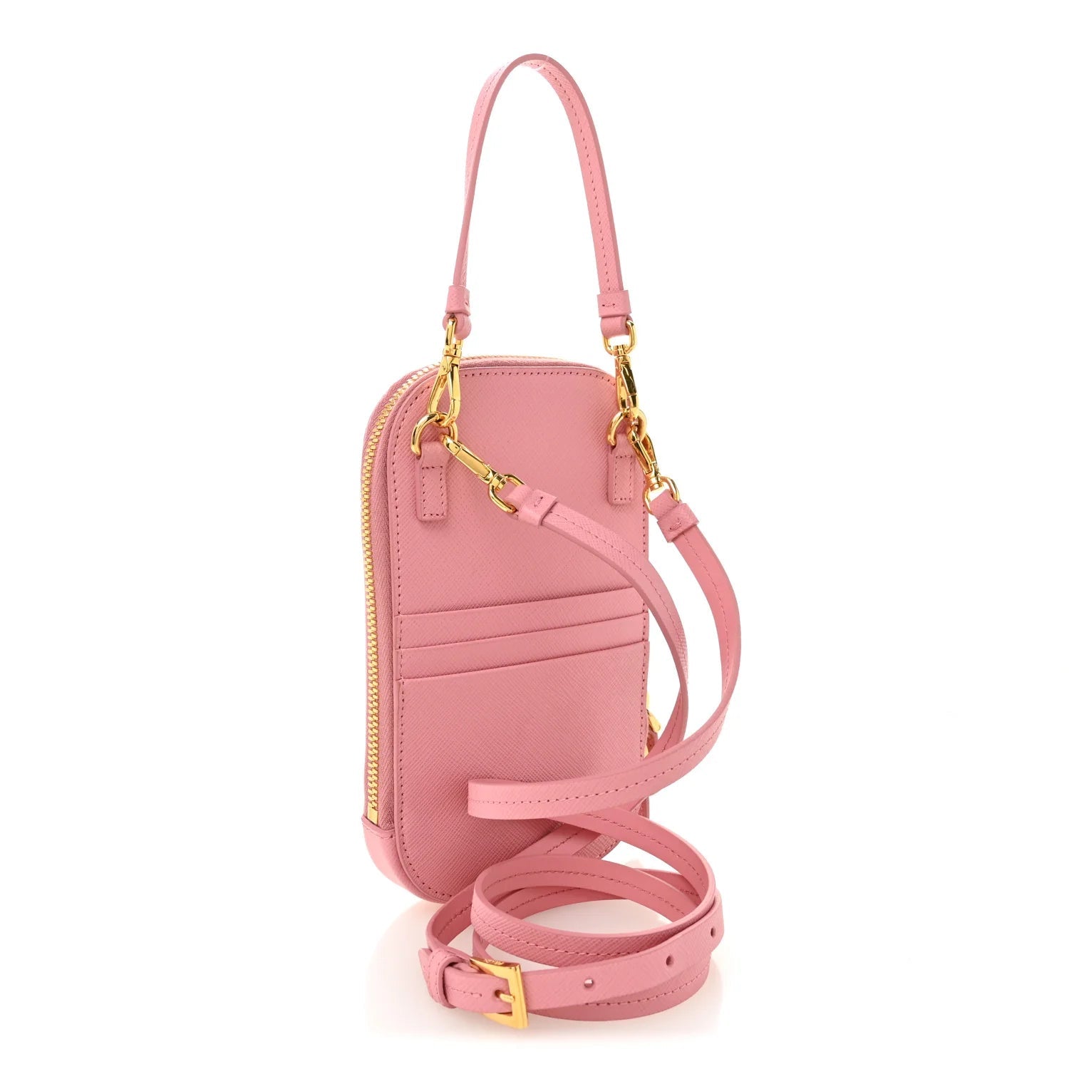 Saffiano Mini Crossbody Bag Petalo