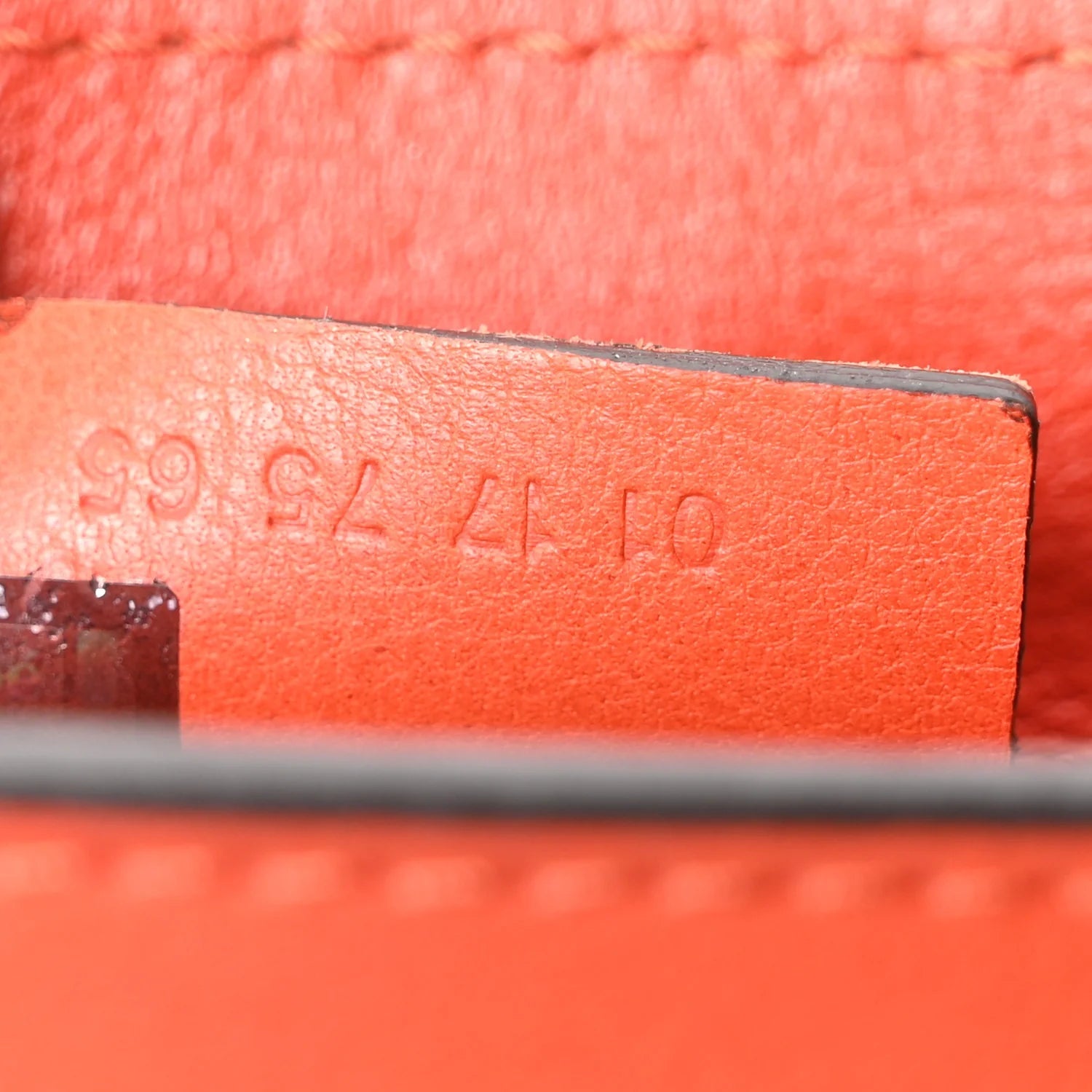 Suede Calfskin Mini Faye Backpack Sepia Red