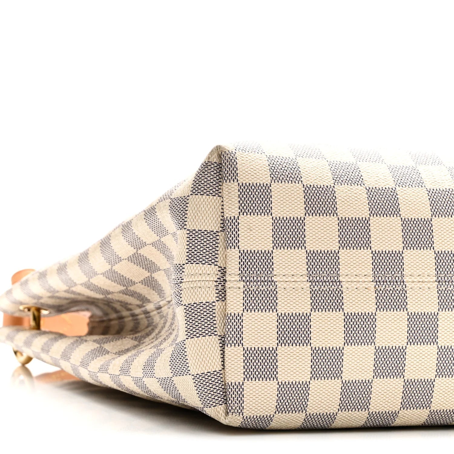 Damier Azur Graceful MM Rose Ballerine