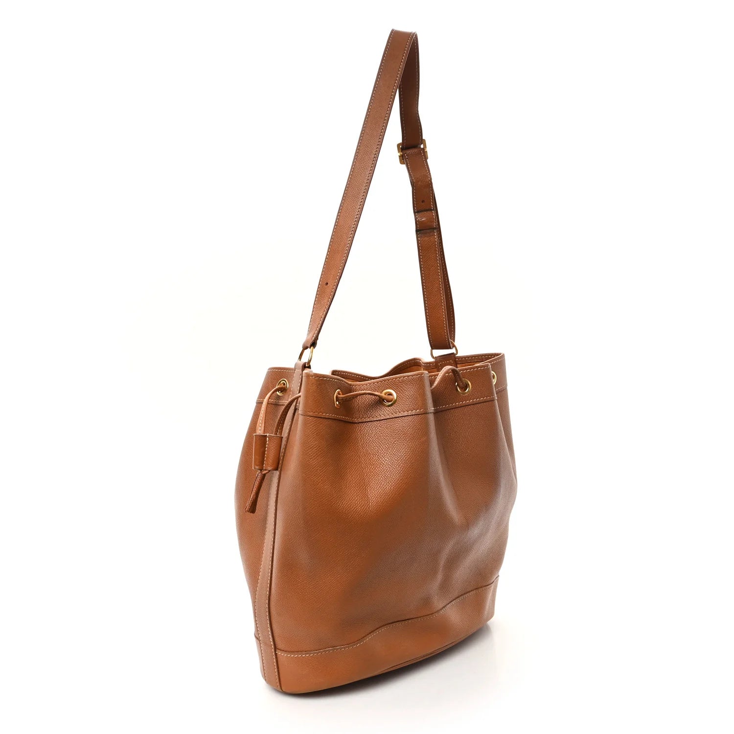 Courchevel Market Drawstring Bag 28 Gold