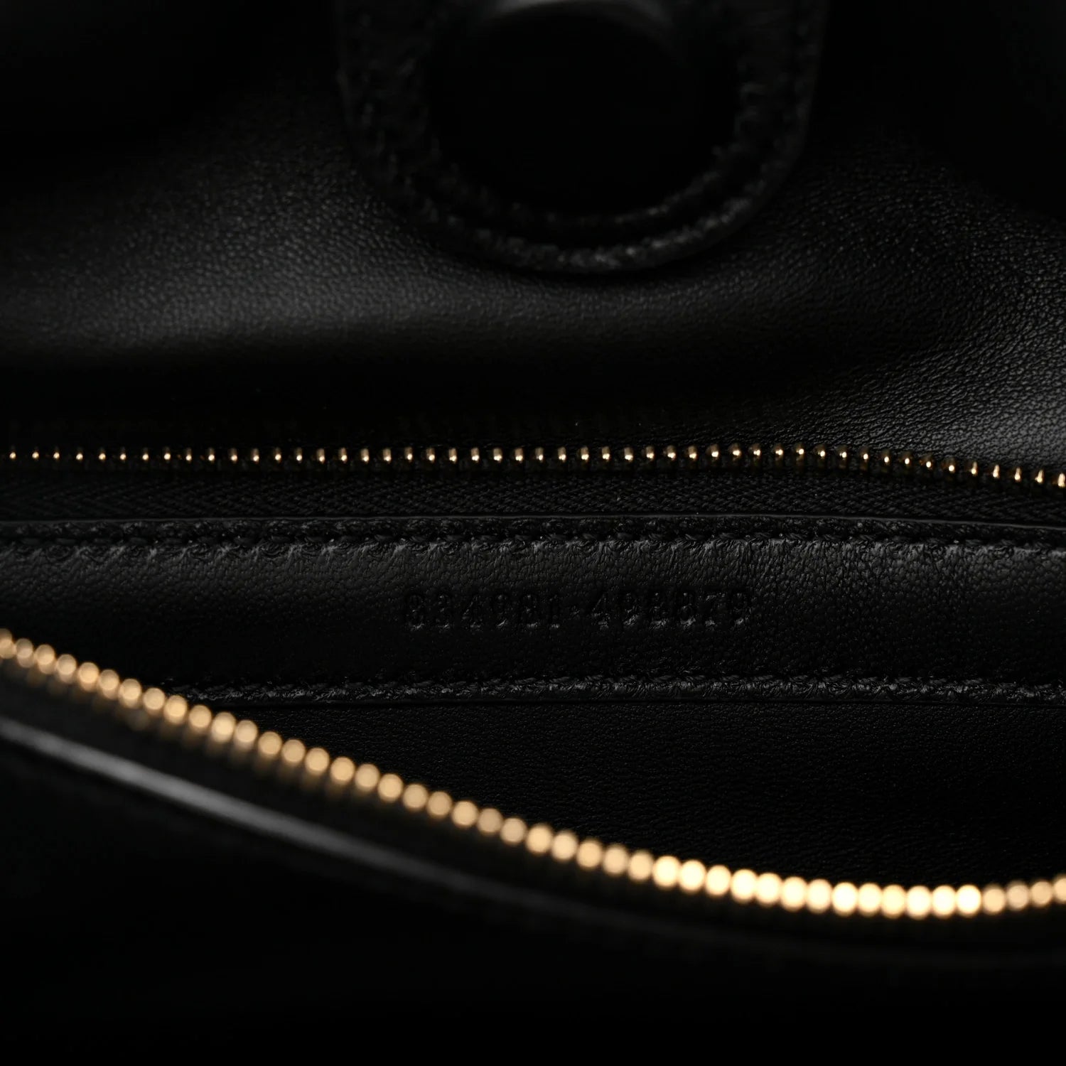 Suede Micro GG Calfskin B Medium Shoulder Bag Arabella Black