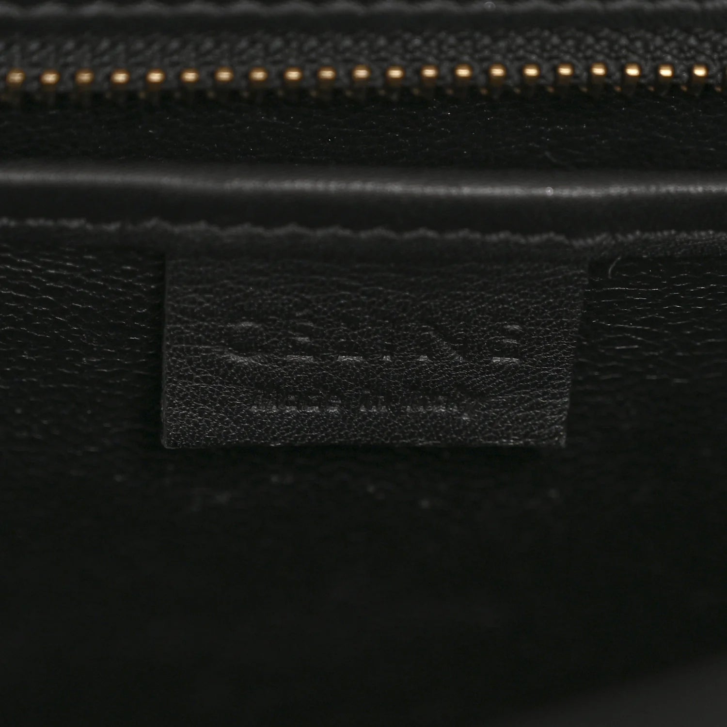 Smooth Calfskin Nano Luggage Black