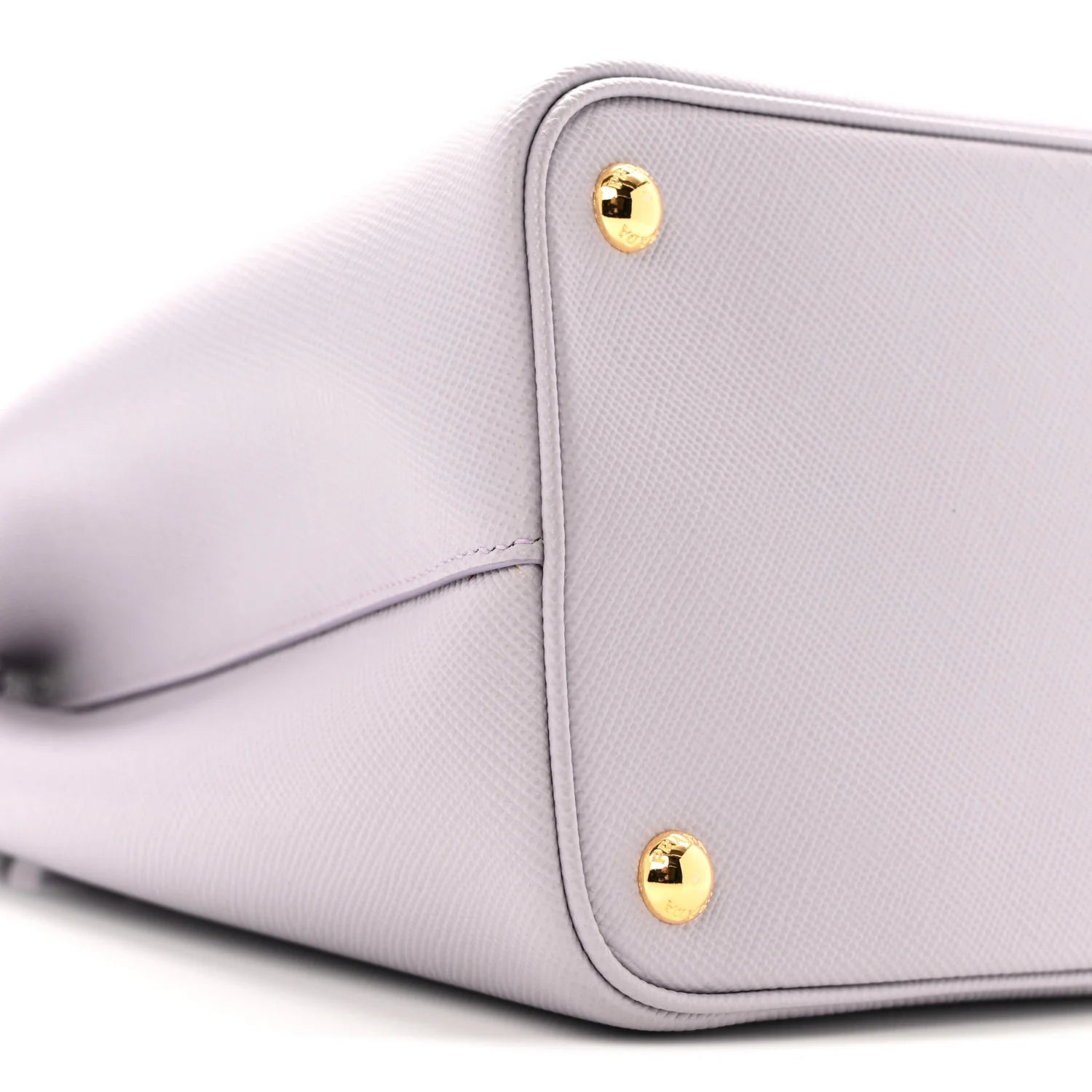 Saffiano Cuir Small Double Bag Glicine