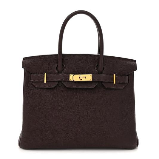 Togo Birkin 30 Chocolate