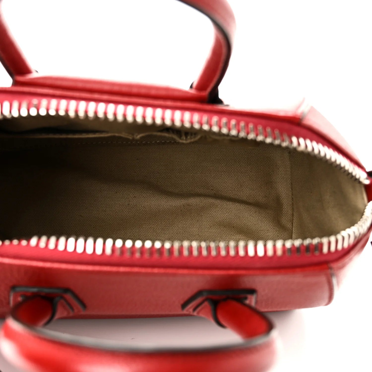 Sugar Goatskin Mini Antigona Red