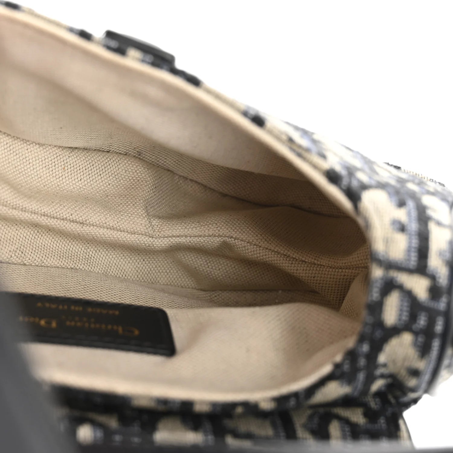 Oblique Mini Saddle Bag Blue