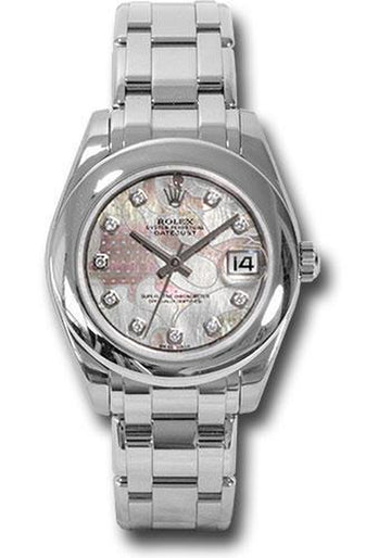 Rolex Datejust Pearlmaster 34Mm Watch: 81209 Gdd