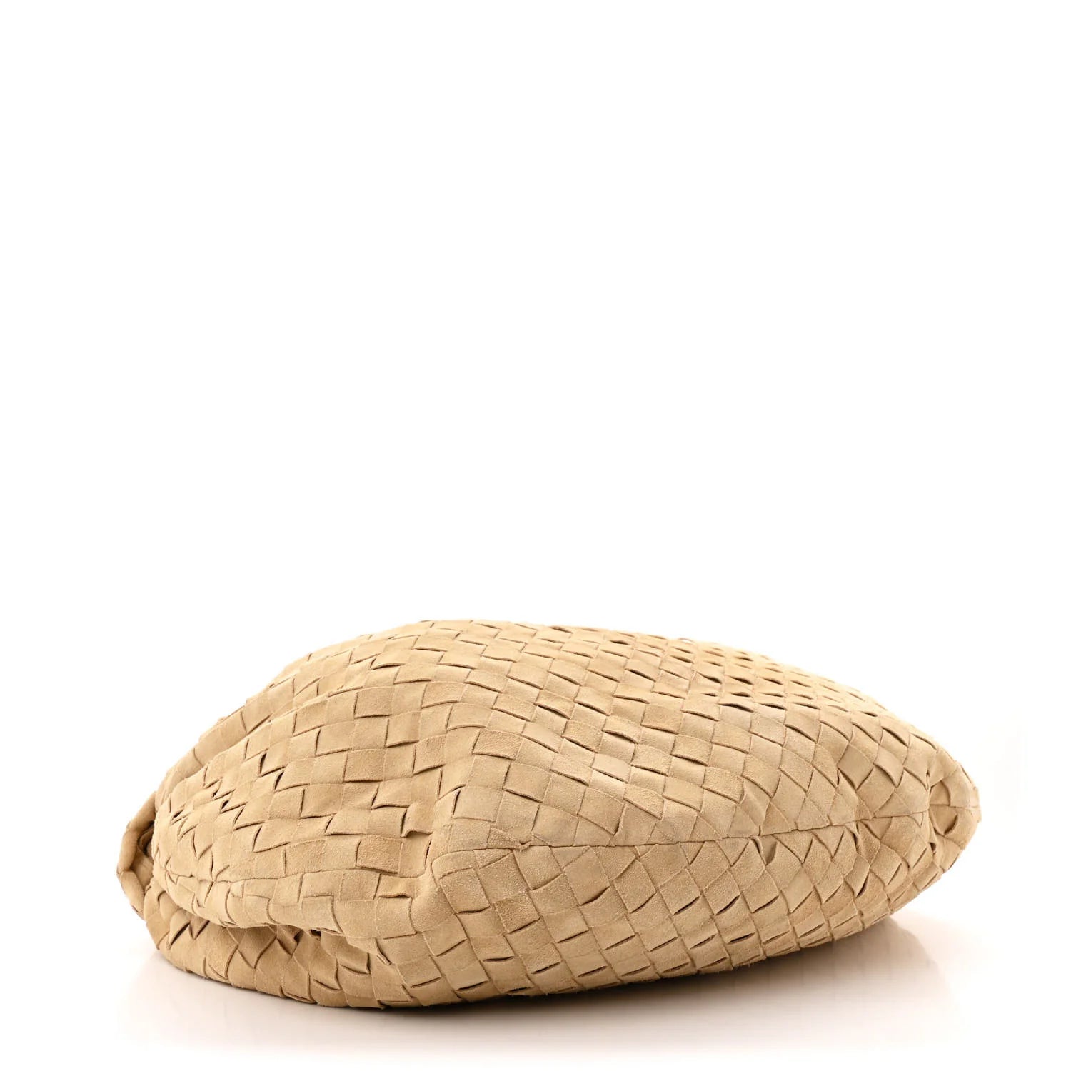 Suede Intrecciato Small Jodie Sand