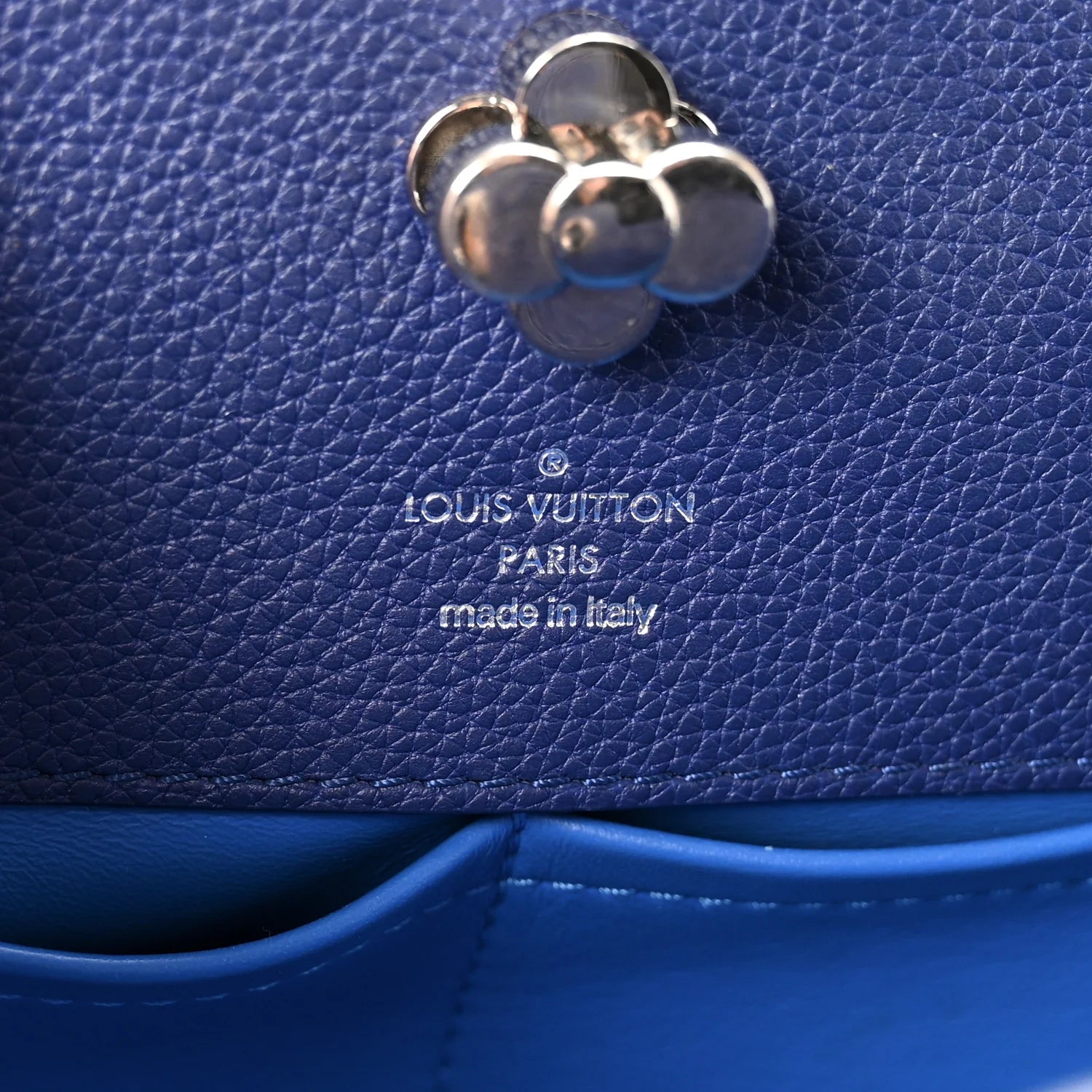 Veau Nuage Calfskin Astrid Blue