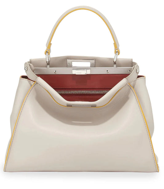 Tricolor Medium Peekaboo Bag