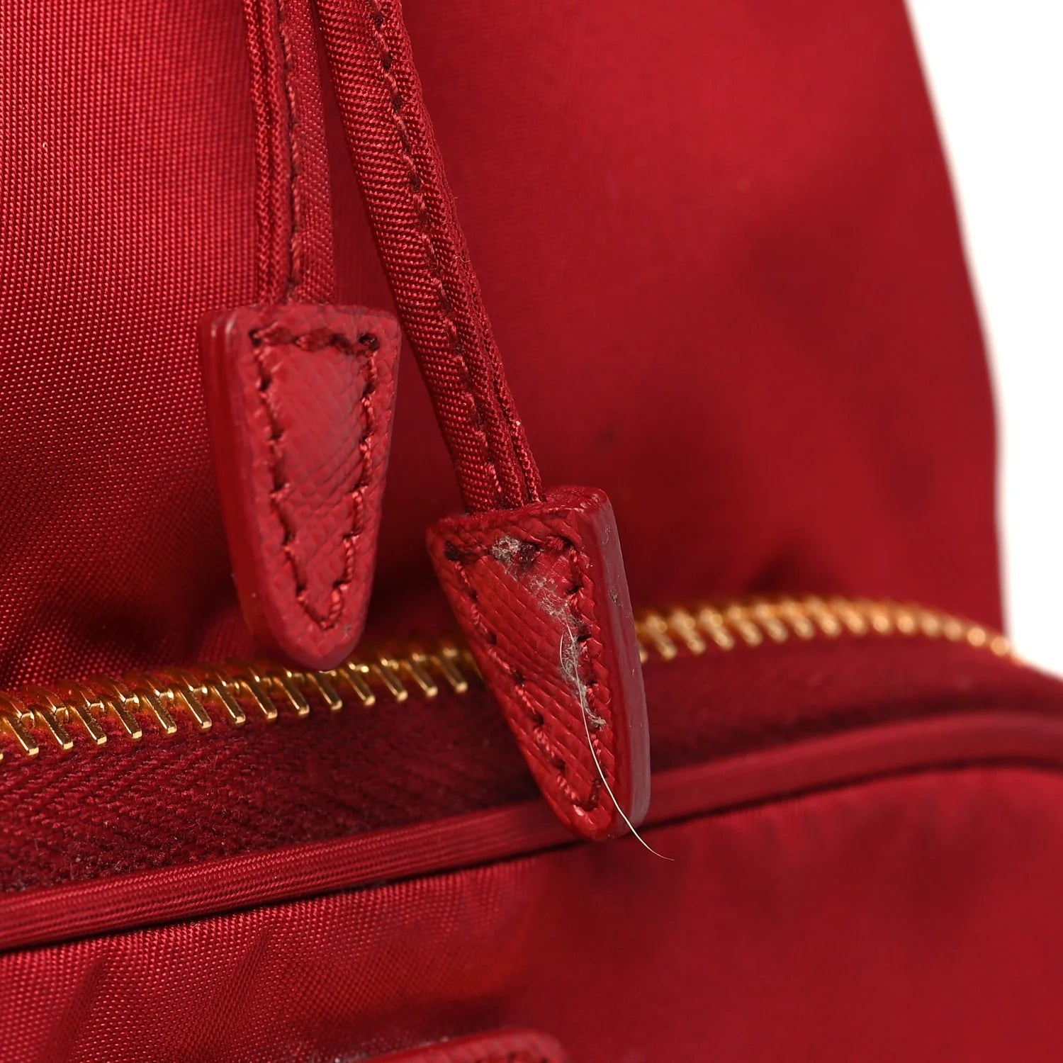 Nylon Vela Saffiano Mini Bucket Crossbody Bag