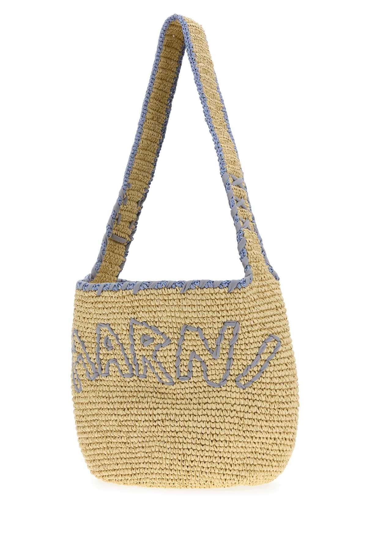 RAFFIA SHOPPING BAG