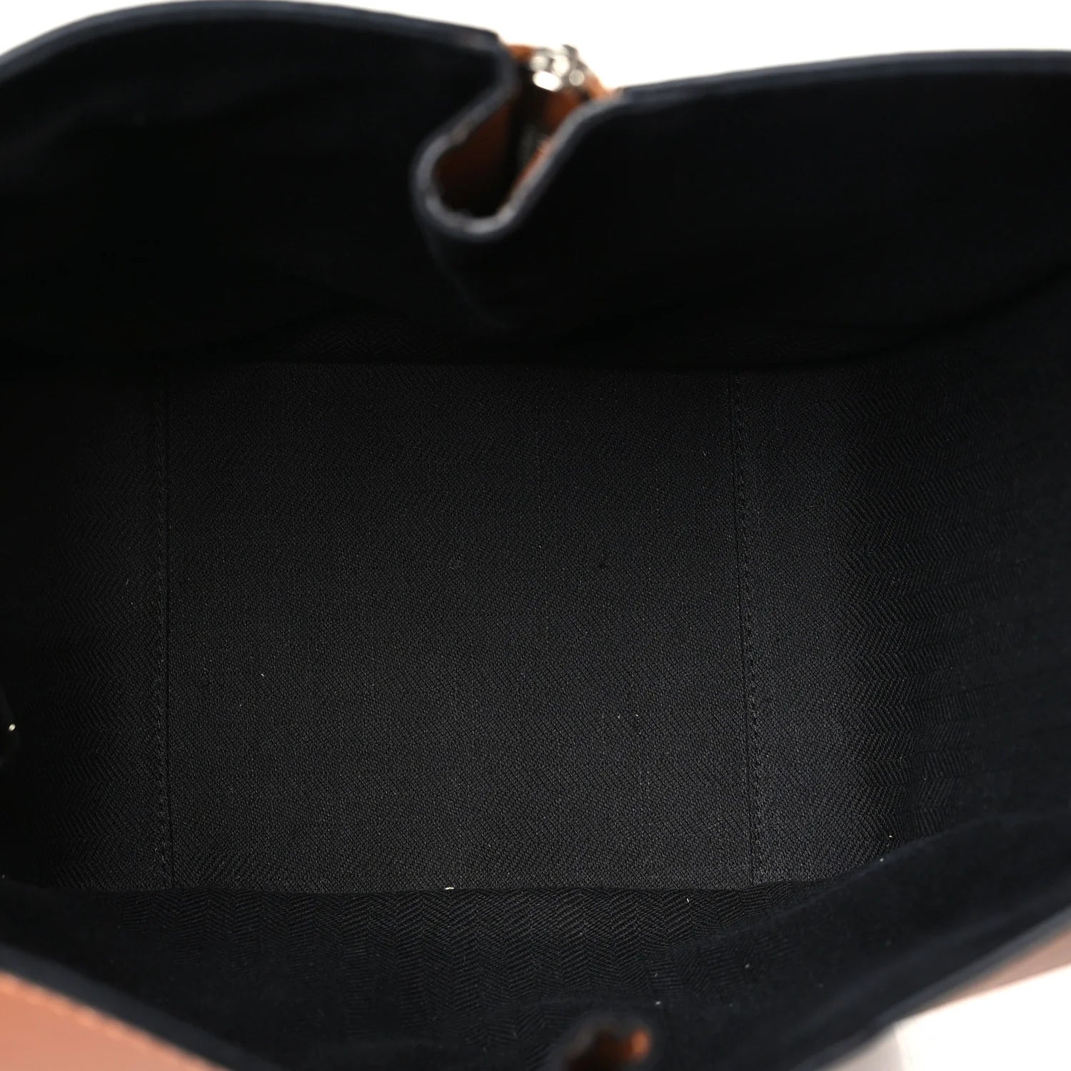 Soft Grained Calfskin Compact Hammock Shoulder Bag Toffee