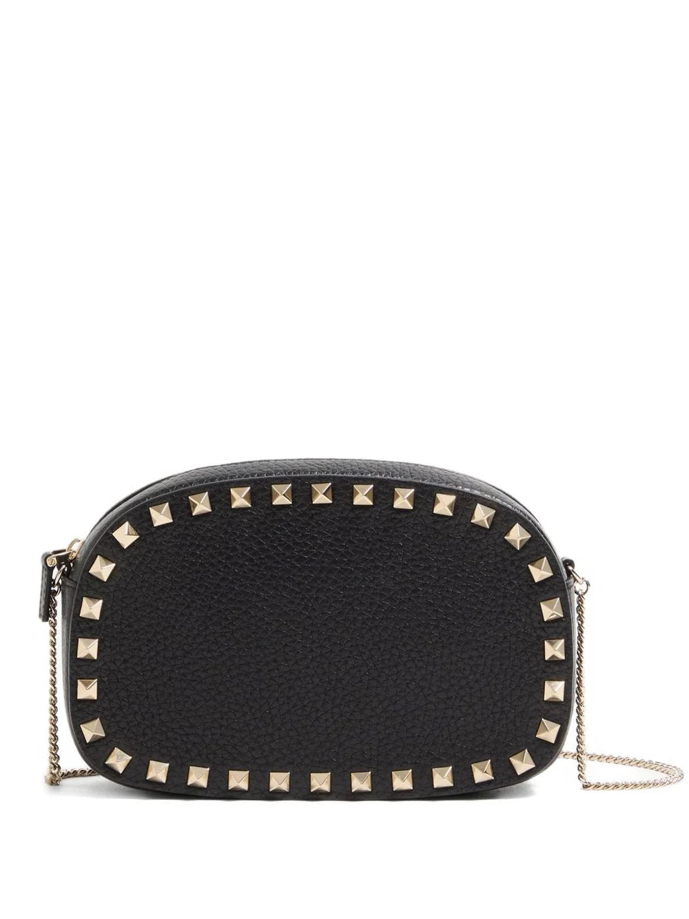 ROCKSTUD LEATHER CROSSBODY BAG
