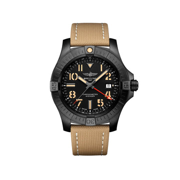 Unworn  Avenger Automatic Gmt 45 Night Mission Ref# V32395101B1X2, Box and Papers