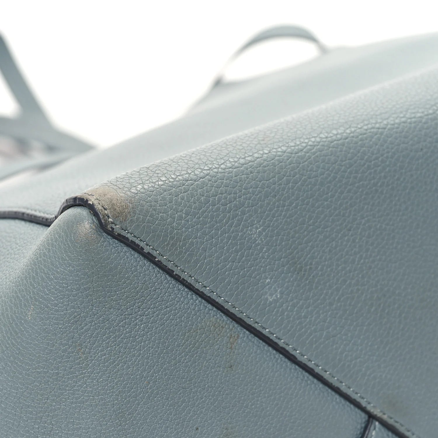 Soft Grained Calfskin Small Belt Cabas Phantom Storm