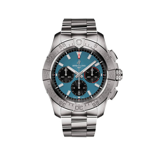 Unworn  Avenger B01 Chronograph 44 Ref# AB0147101C1A1, Box and Papers