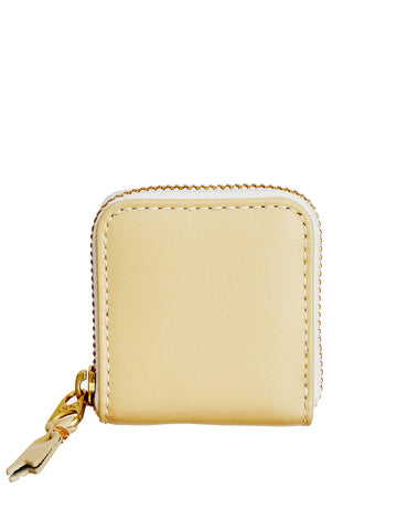 LEATHER COIN PURSE with ZIP