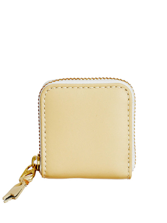 LEATHER COIN PURSE with ZIP