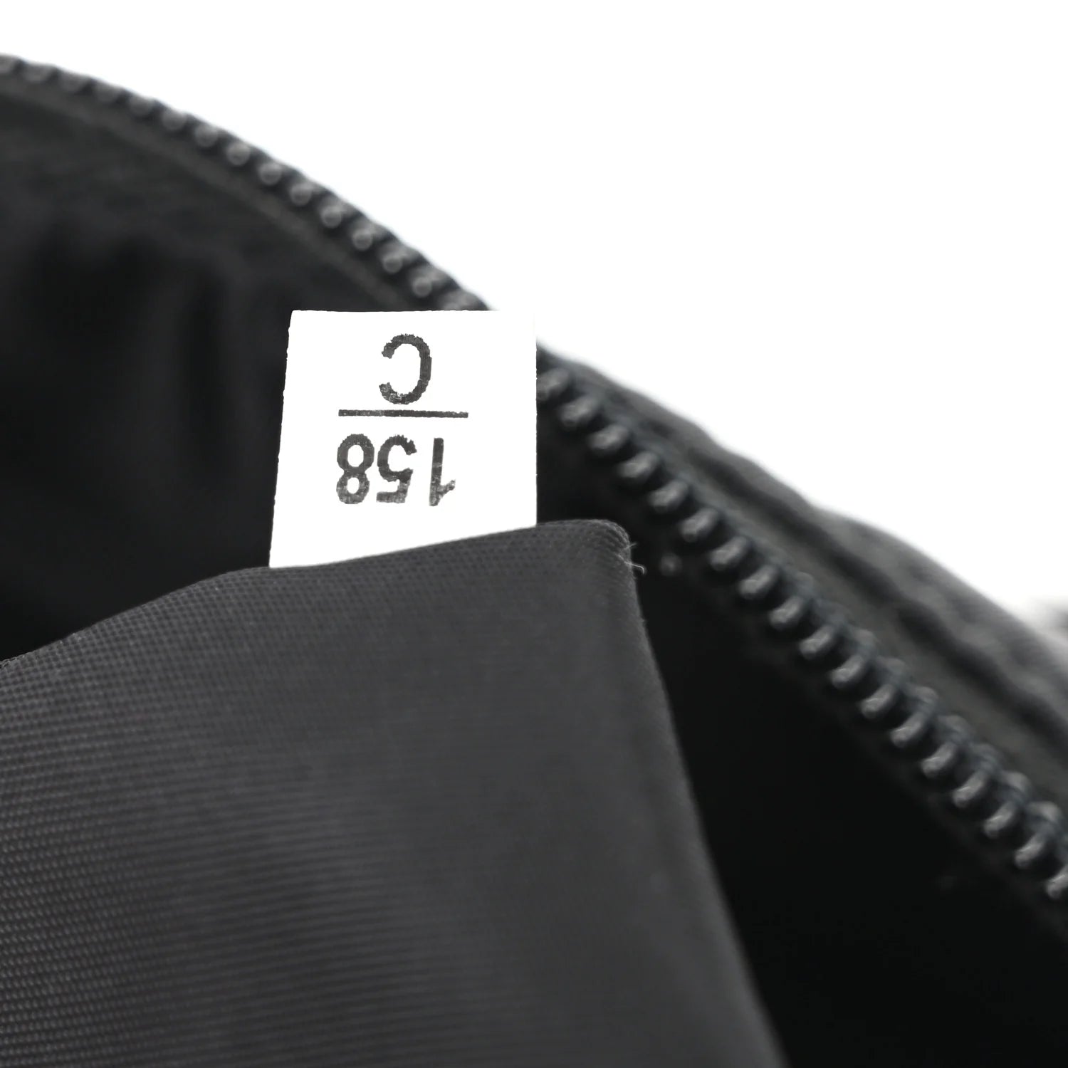 Tessuto Nylon Double Pocket Belt Bag Black