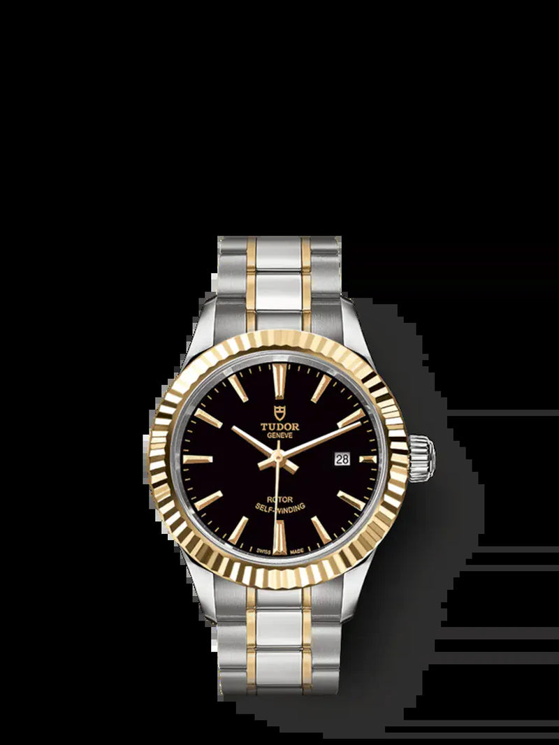 Style, Stainless Steel and Yellow Gold, 28Mm, Ref# M12113-0005