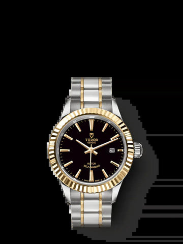 Style, Stainless Steel and Yellow Gold, 28Mm, Ref# M12113-0005