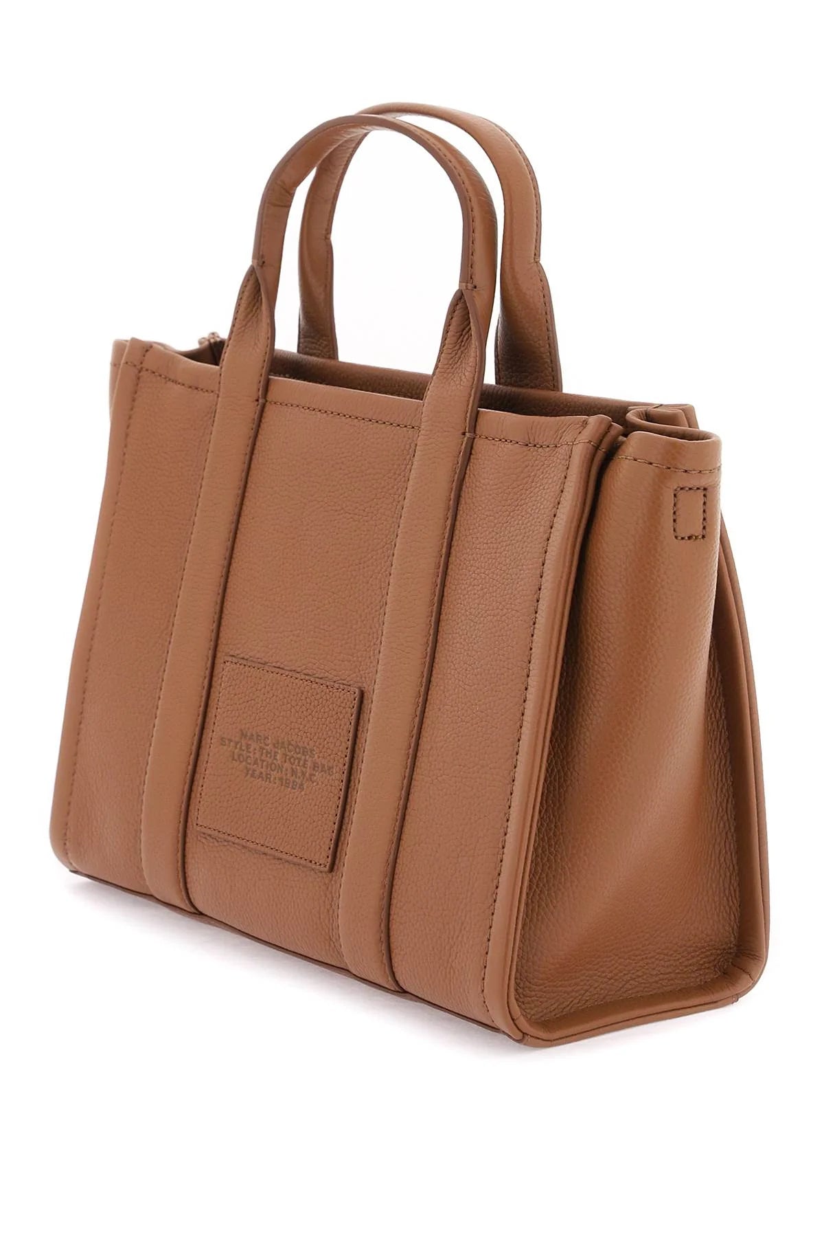 the LEATHER SMALL TOTE BAG