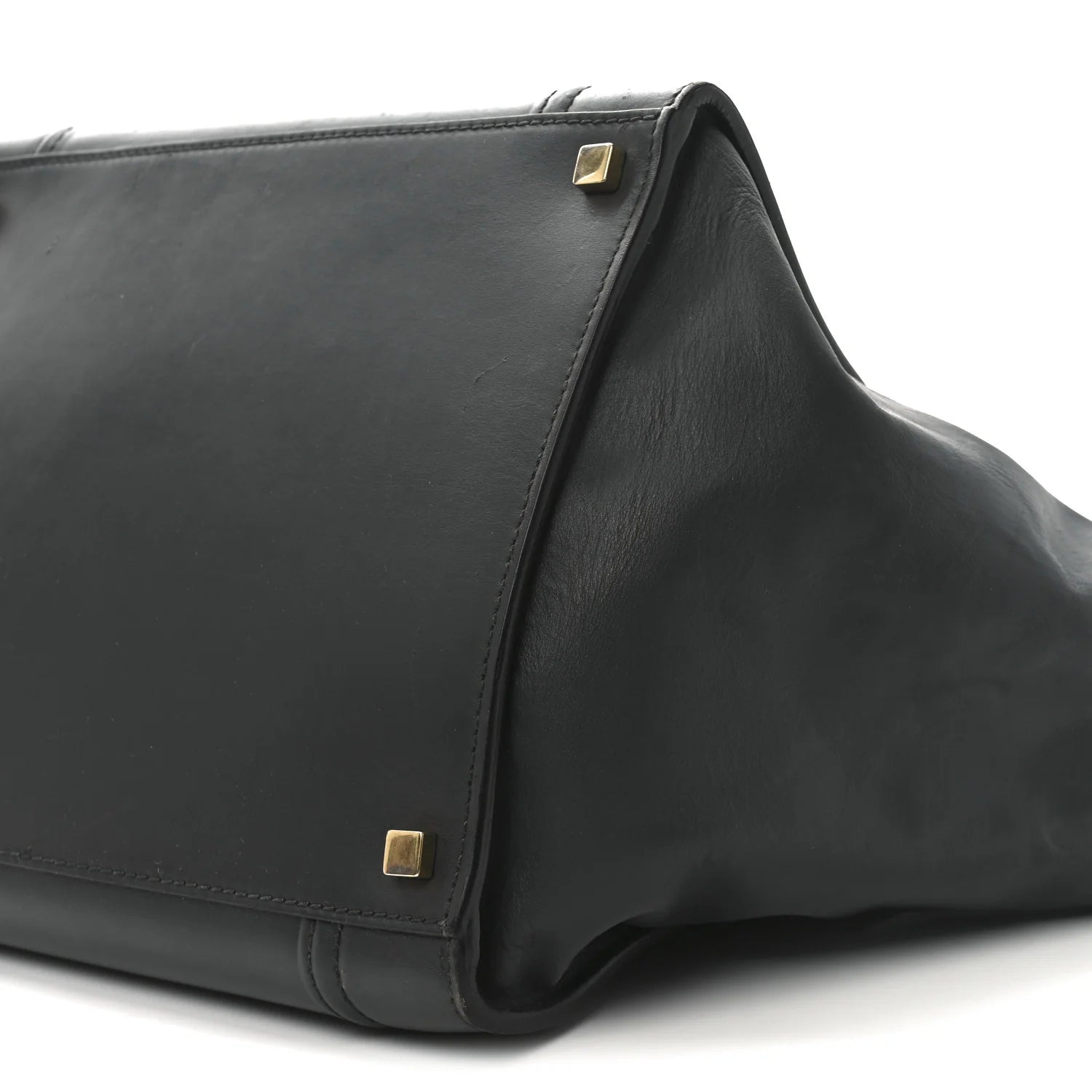 Supple Calfskin Medium Phantom Luggage Khaki