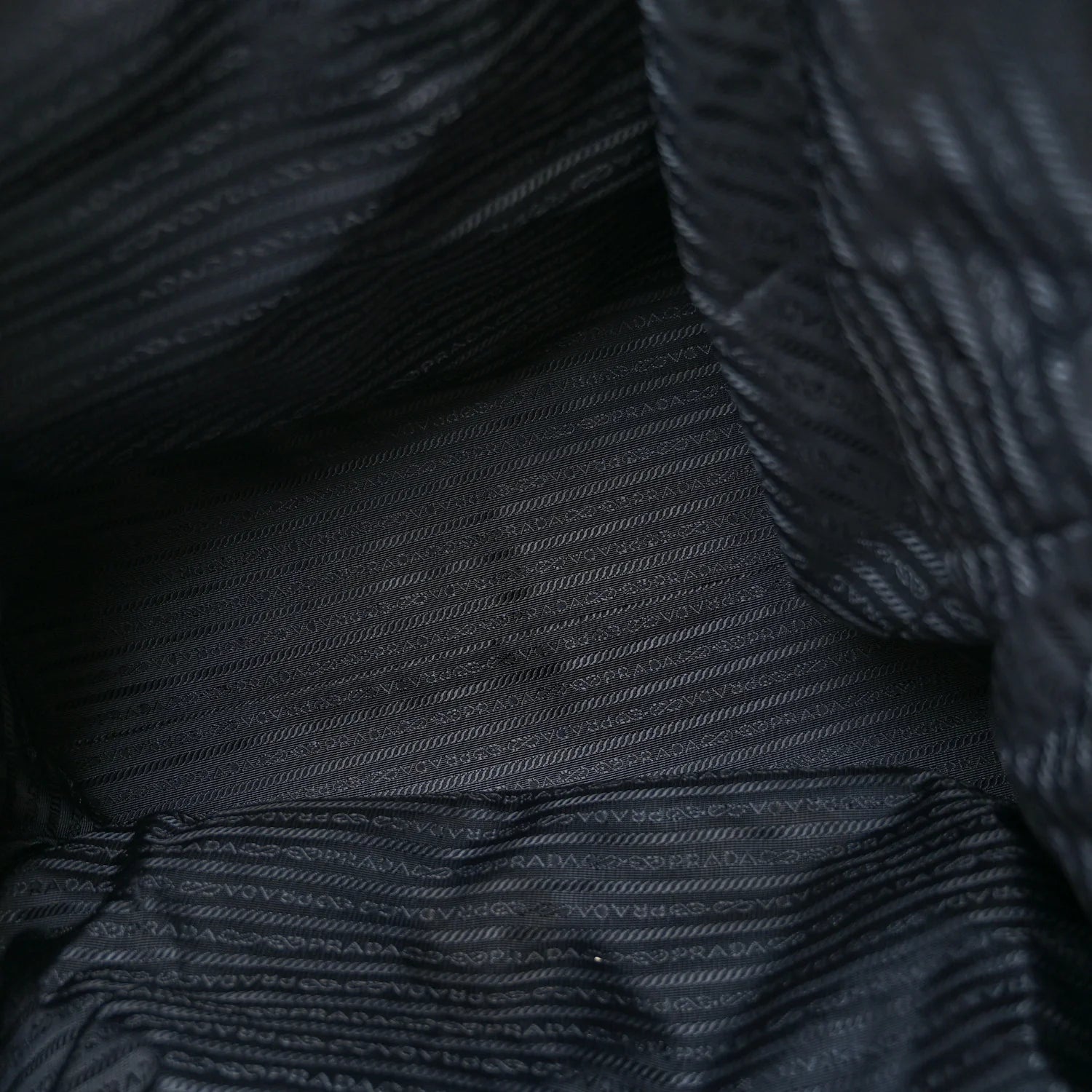 Re-Nylon Saffiano Duffle Bag Navy