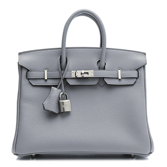Togo Birkin 25 Bleu Glacier