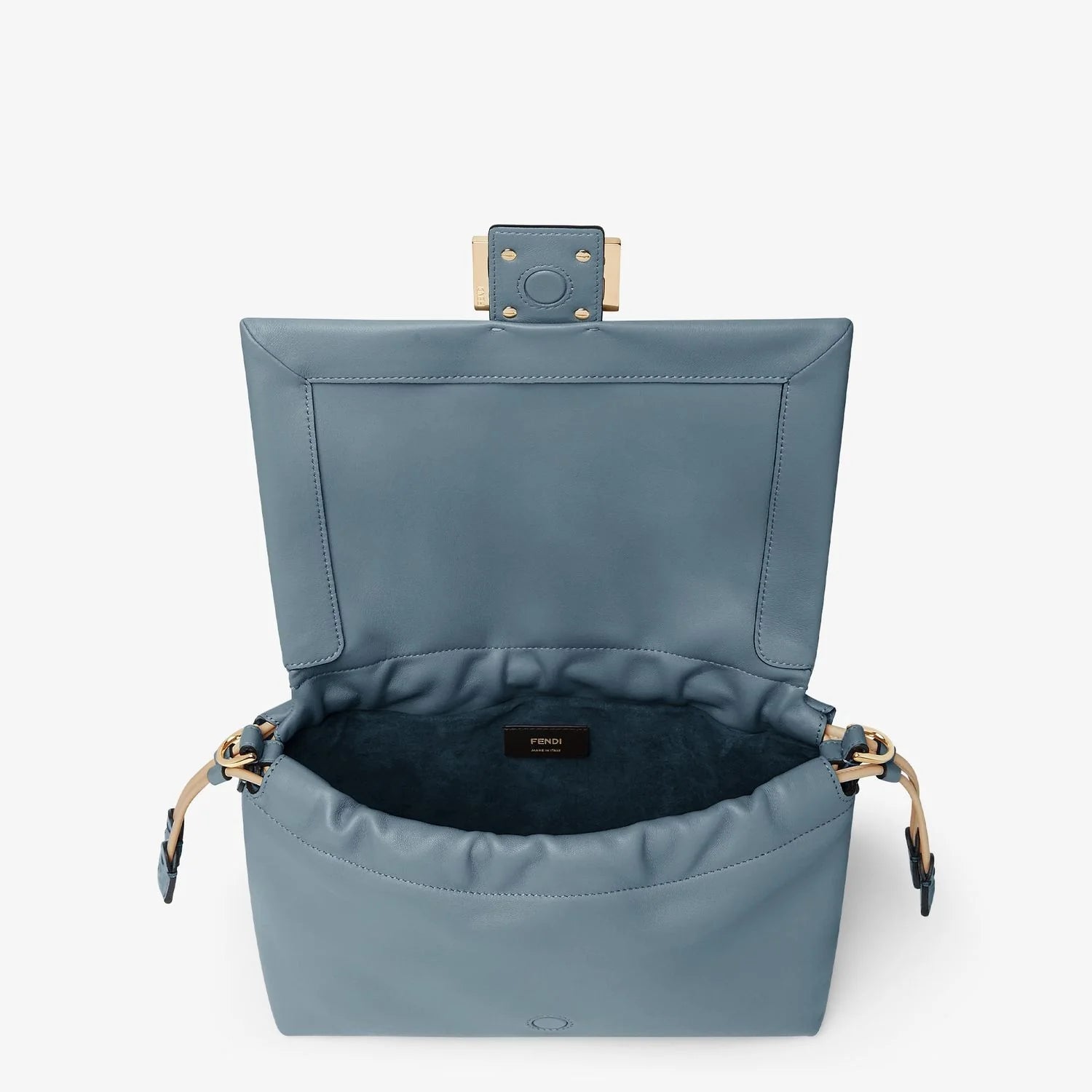 MAMMA BAGUETTE MEDIUM BAG in LIGHT BLUE NAPPA