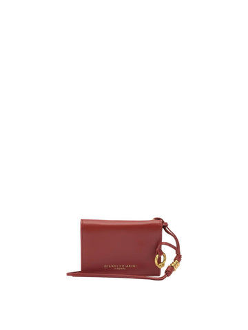 RED LEATHER WALLET