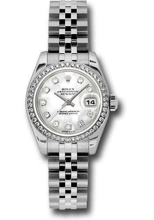 Rolex Lady Datejust 26Mm Watch 179384 Mdj
