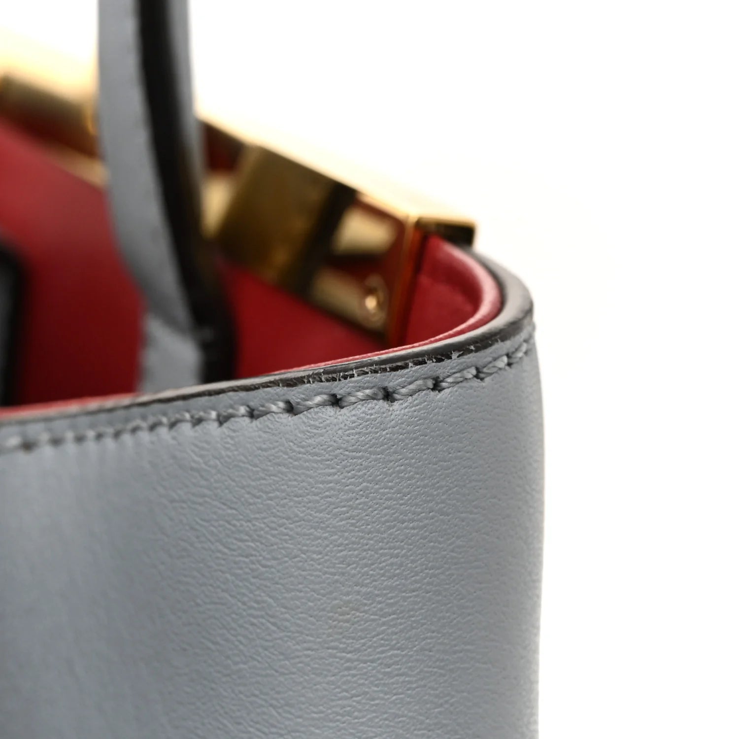 Vitello Dolce Petite 2Jours Tote Polvere