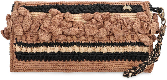 TANALA RAFFIA CLUTCH