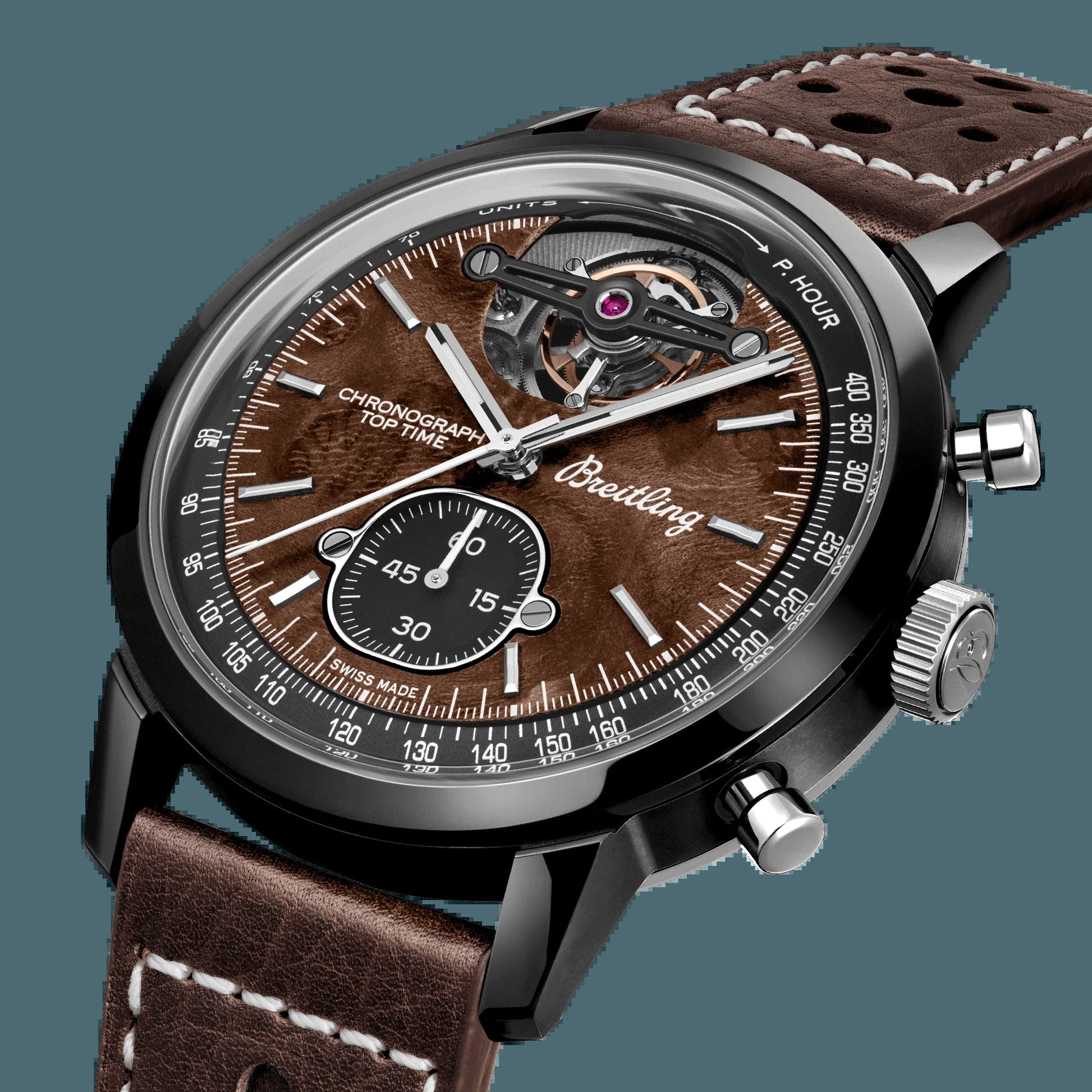 Top Time B21 Chevrolet Corvette, Ceramic, Titanium, 44Mm, Ref# SB21252A1Q1X1, Unworn 2024