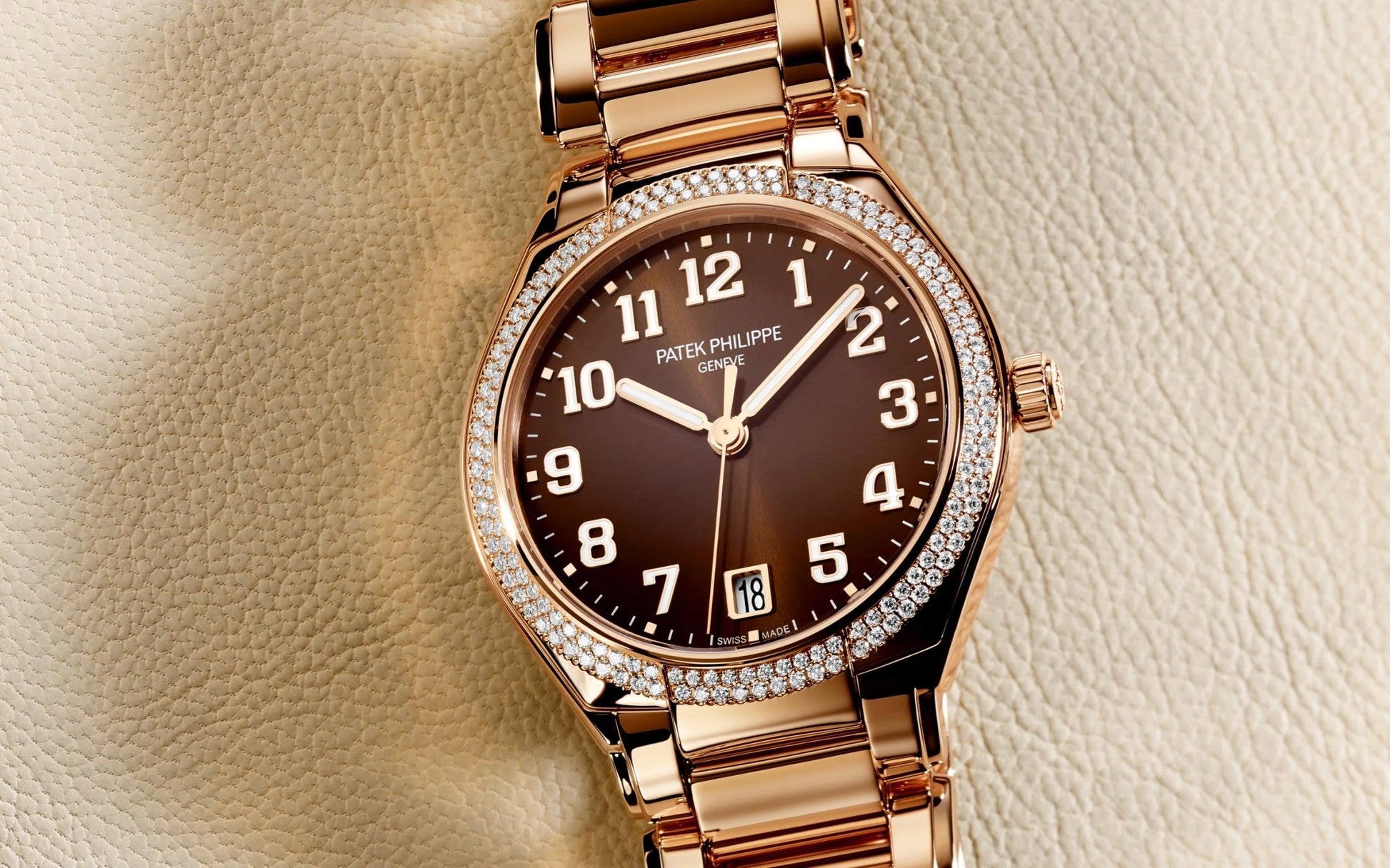 Twenty~4 Automatic, 18K Rose Gold with 160 Diamonds ~0,77Ct, 36Mm, Ref# 7300/1200R-001