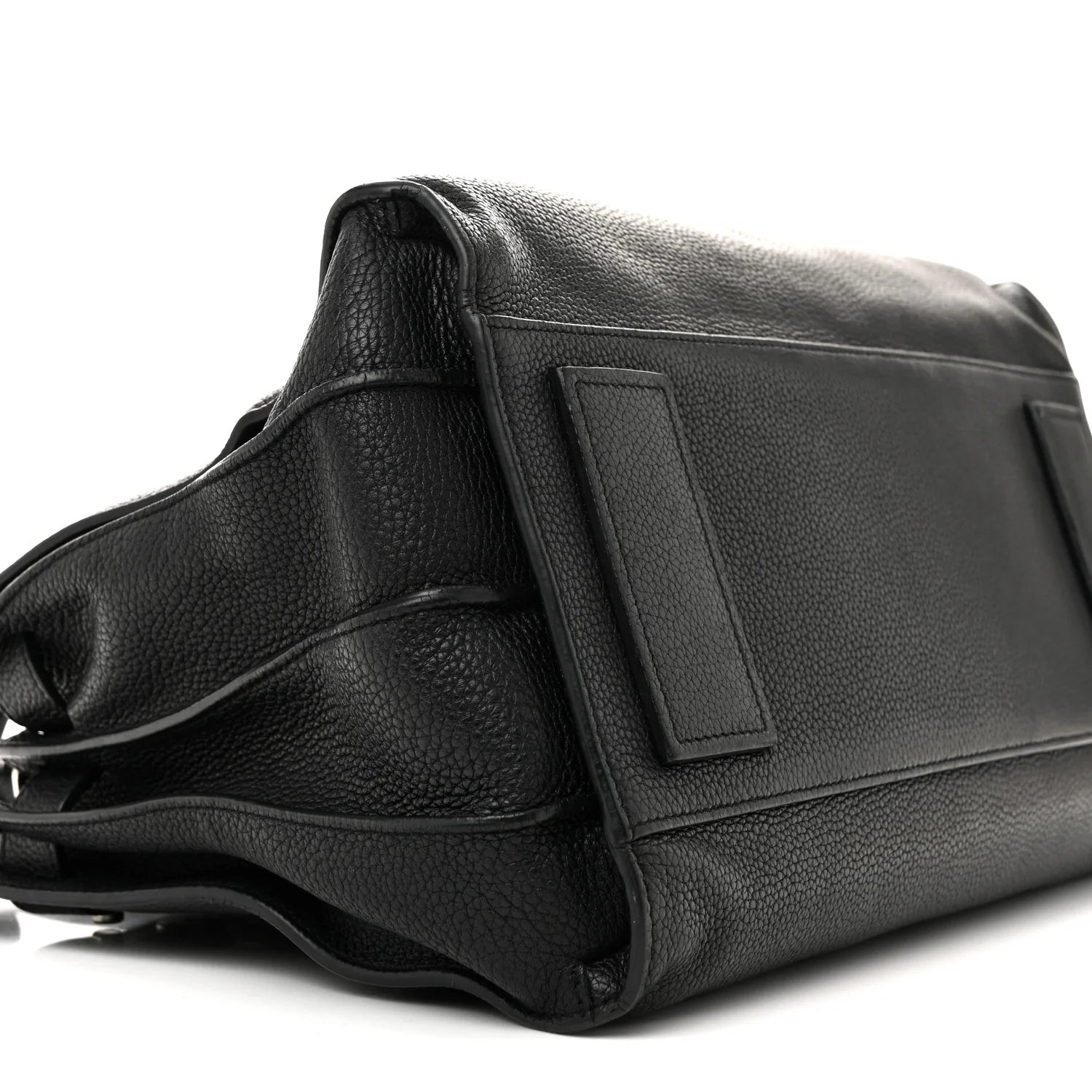 Grained Calfskin Small Supple Sac De Jour Black