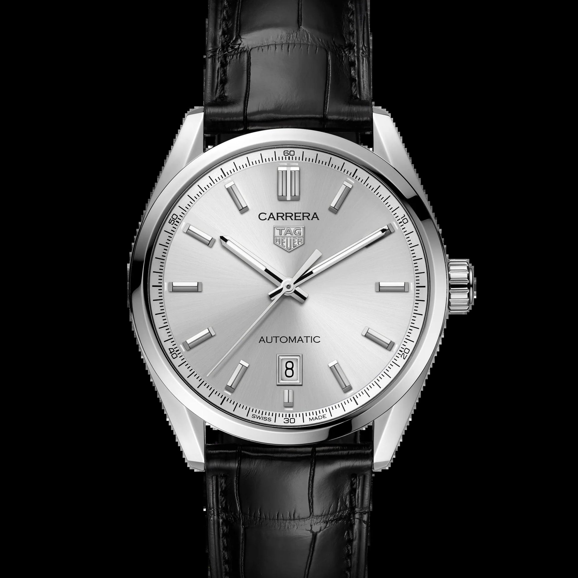 Unworn  Carrera Calibre 5 Date, Stainless Steel, 39Mm, Ref# WBN2111.FC6505, Box & Papers