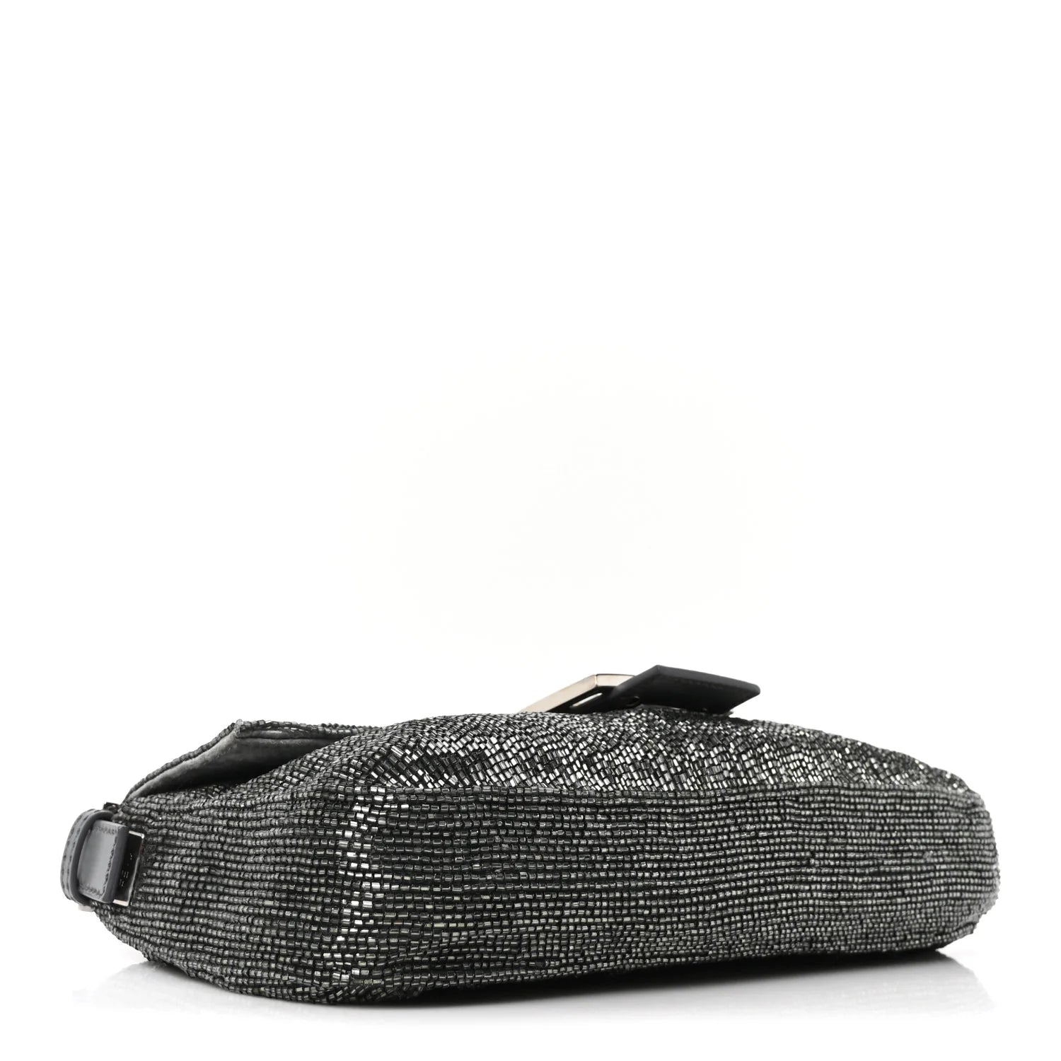 Sequin Beaded Baguette Grey