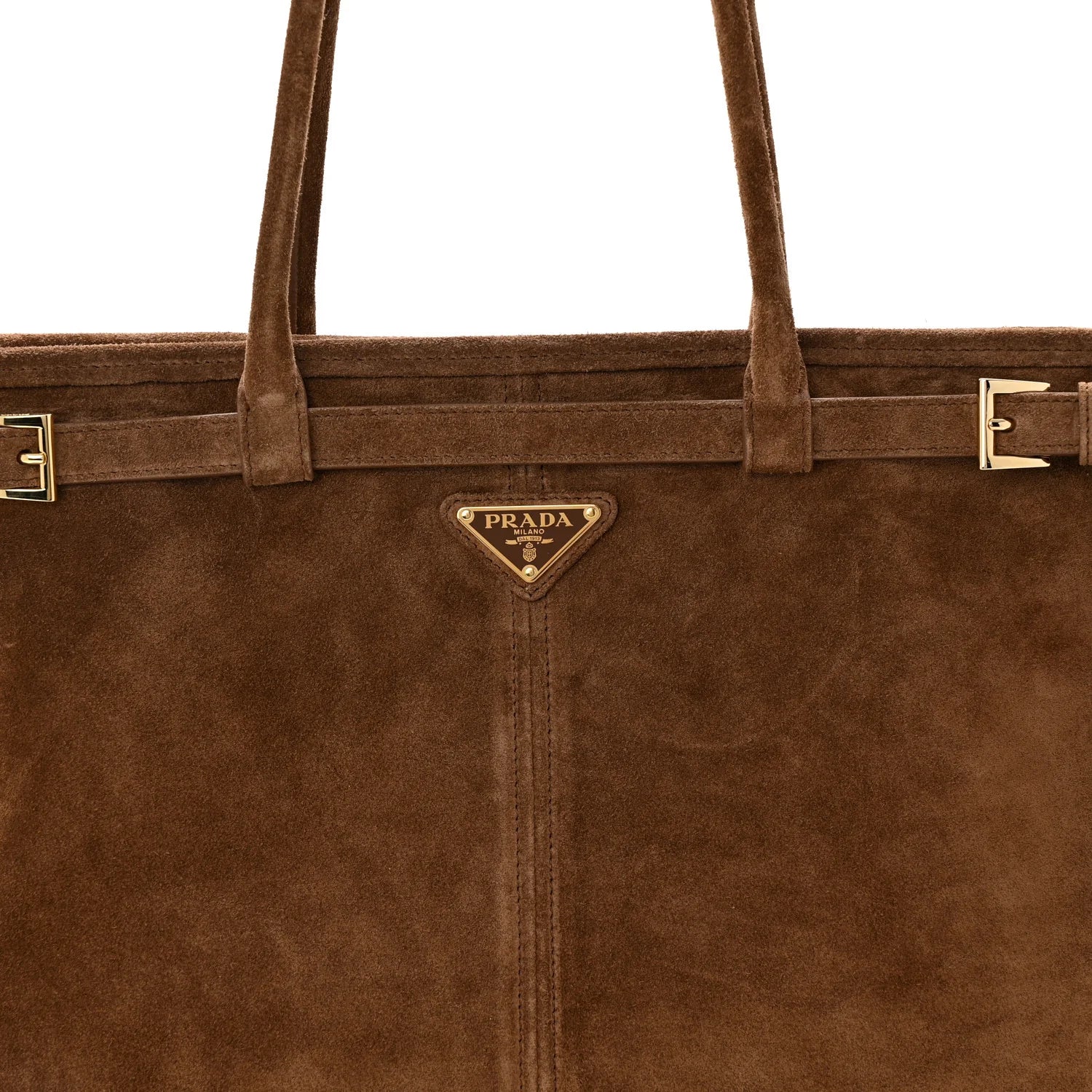 Suede Extra Large Bonnie Shoulder Bag Cocoa Brown