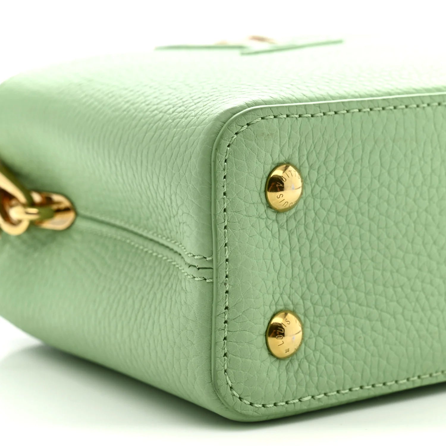 Taurillon Mini Capucines Vert Pomme