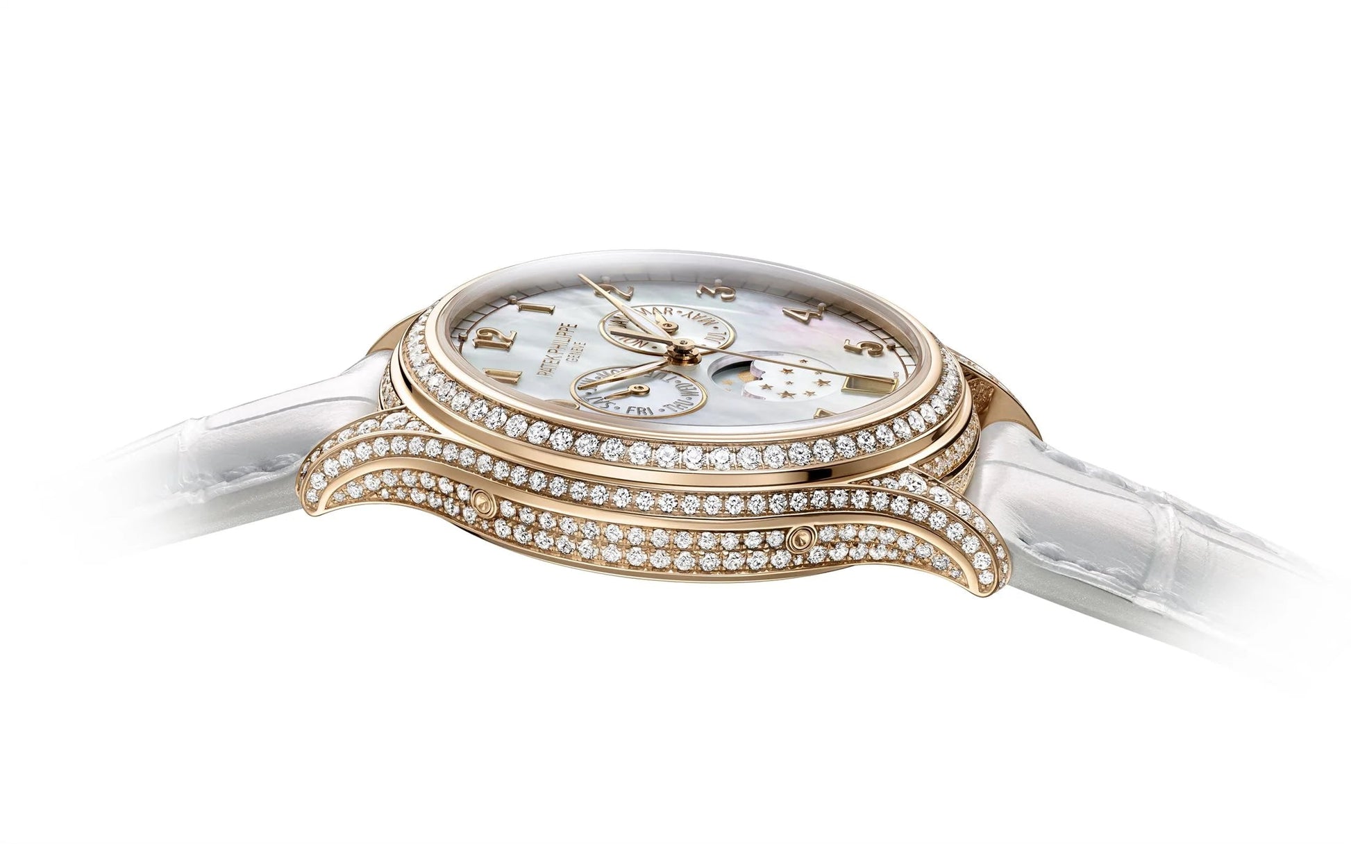 Complication, 18K Rose Gold Set with 388 Diamonds (~2,92 Ct), 38Mm, Annual Calendar Ref# 4948R-001