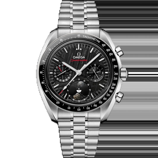 Unworn,  Speedmaster Moonphase, Stainless Steel, Chronograph, 43 Mm, Ref# 304.30.43.52.01.001, Box and Papers