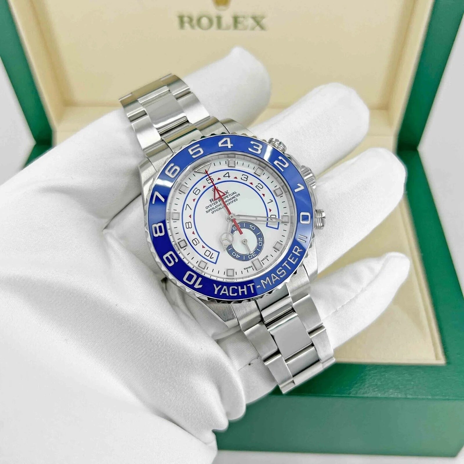 Yacht-Master II, Oystersteel, 44Mm, Ref# 116680-0002