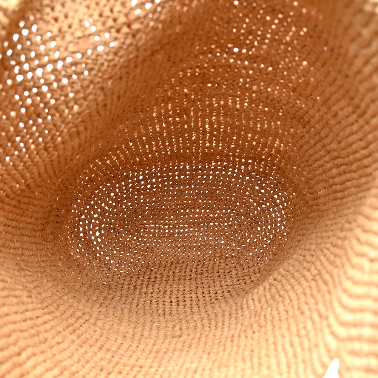 Raffia Mini Slit Tote Bag Natural Tan