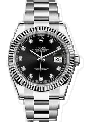 Rolex Oyster Perpetual Datejust 41 Watch 126334 Bkdo