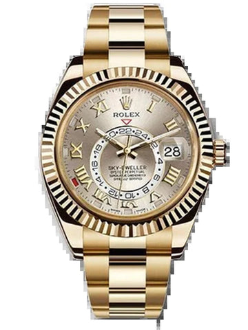 Rolex Sky-Dweller 326938 Yellow Gold Watch | Unworn Complete Set Box & Papers