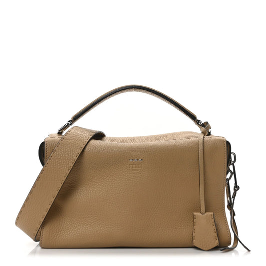 Cuoio Romano Selleria Lei Boston Tote Miele Scuro